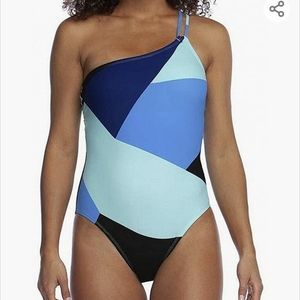 La Blanca one shoulder one piece swimsuit